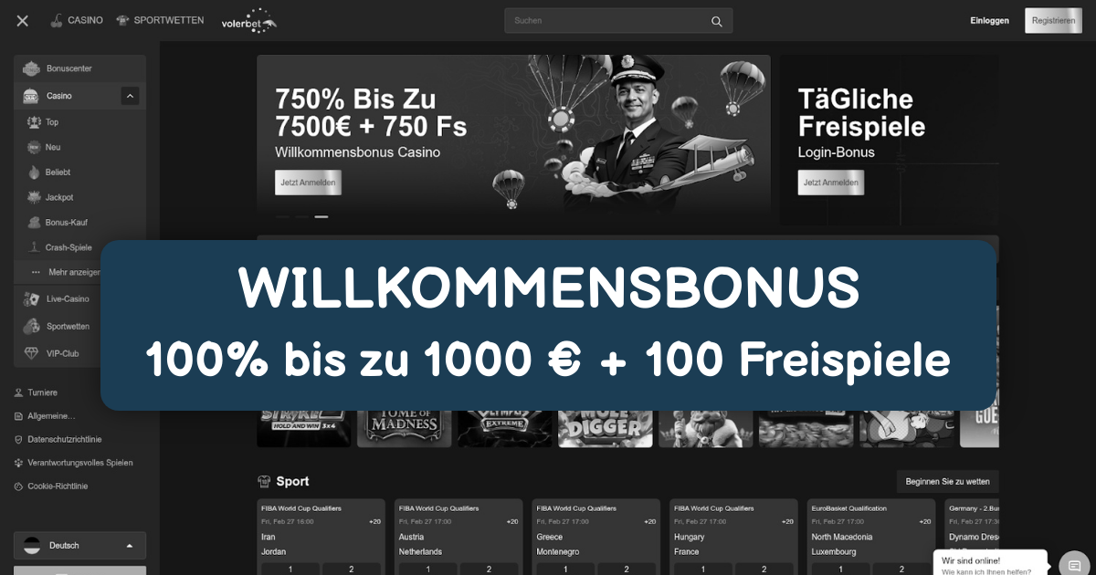 Volerbet Casino Deutschland